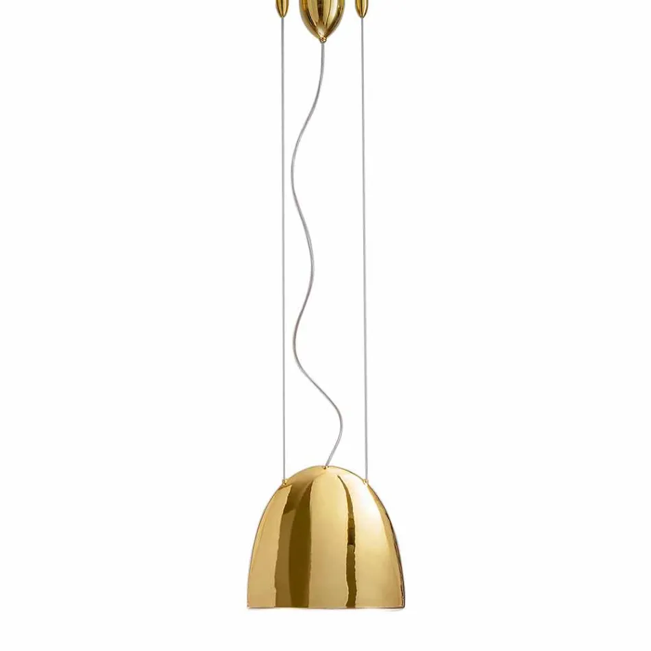 Suspension Lamp of Modern Design in Keramics - Sfogio Aldo Bernardi Viadurini
