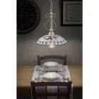 Handgjord keramisk upphängningslampa med Passanastri - Neapel Viadurini