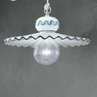 Handdekorerad Artisan Keramisk upphängningslampa - Rom Viadurini