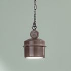 Industriell design Färgad keramisk upphängningslampa - Liotta Viadurini