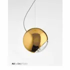 Lampa keramisk suspension klot Aldo Bernardi Viadurini