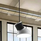 Lampa keramisk suspension Den Lustri 10 Aldo Bernardi Viadurini