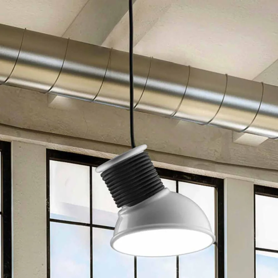 Lampa keramisk suspension Den Lustri 10 Aldo Bernardi Viadurini