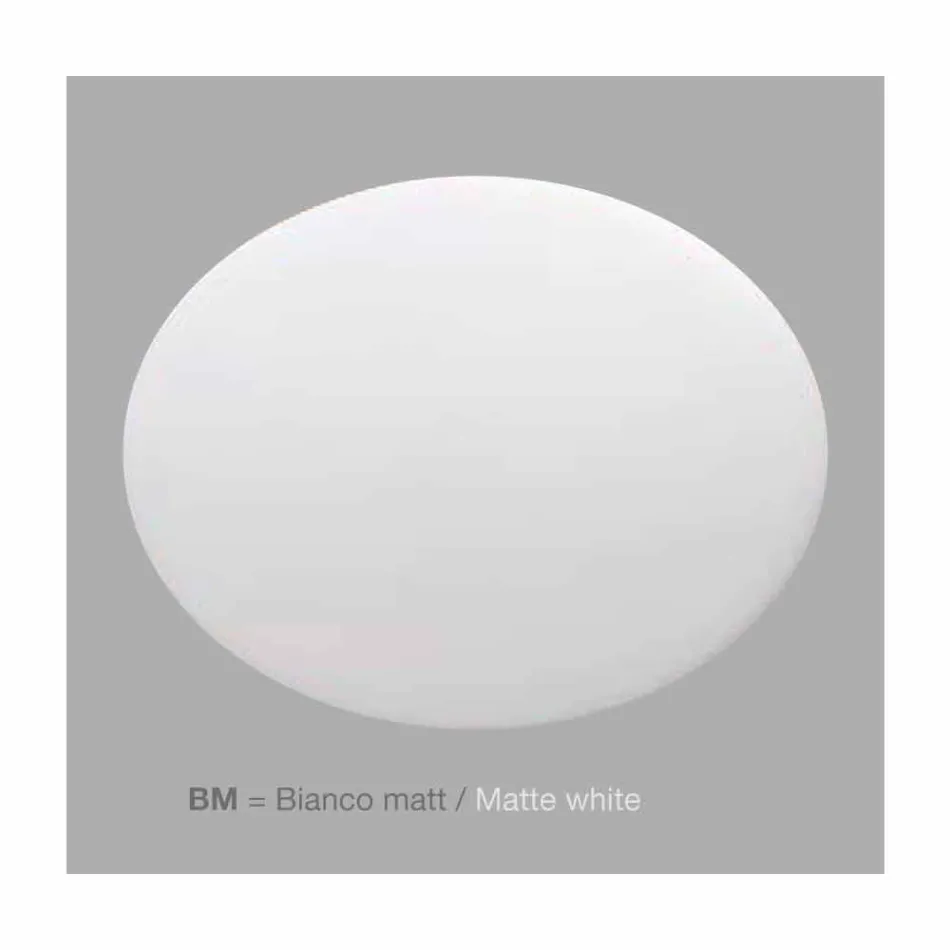 Lampa keramiska suspension lyser 2 Led eller Standard Viadurini