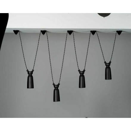 Keramisk hängande lampa för Battersea - Toscot komposition Viadurini