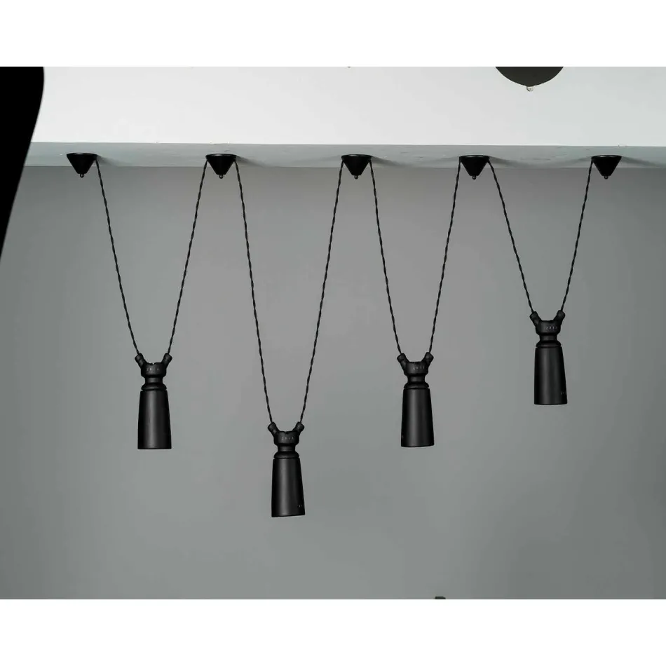 Keramisk hängande lampa för Battersea - Toscot komposition Viadurini