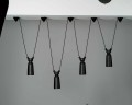 Keramisk hängande lampa för Battersea - Toscot komposition