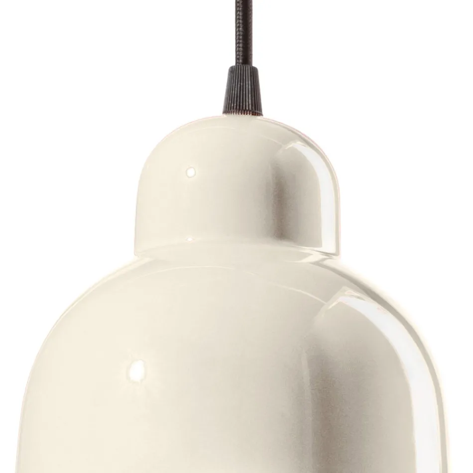 Upphängningslampa i olika ytbehandlingar och storlekar Tillverkad i Italien - Berimbau Viadurini