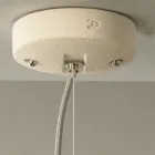 Upphängningslampa i toskansk majolika handgjord i Italien - Toscot Rossi Viadurini