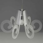 Hängande lampa i modern design metakrylat diam. 55cm Livia Viadurini