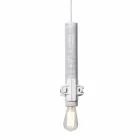 Upphängningslampa i vit, antracit eller guldmetall 2 storlekar - Meccasmo Viadurini