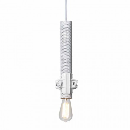 Upphängningslampa i vit, antracit eller guldmetall 2 storlekar - Meccasmo Viadurini