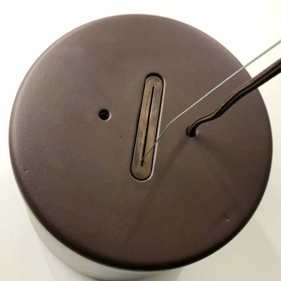 Taklampa i terrakotta, Ø37cm - Toscot Henry Viadurini