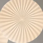 Hänglampa i vitt glas i filigrandesign spetsig - husvagn Viadurini