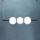 Handblåst Venedig Glas Pendellampa 95 cm - Jupiter Viadurini