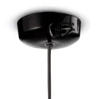 Pendellampa i glas i 2 olika ytbehandlingar tillverkad i Italien - Afoxe Viadurini