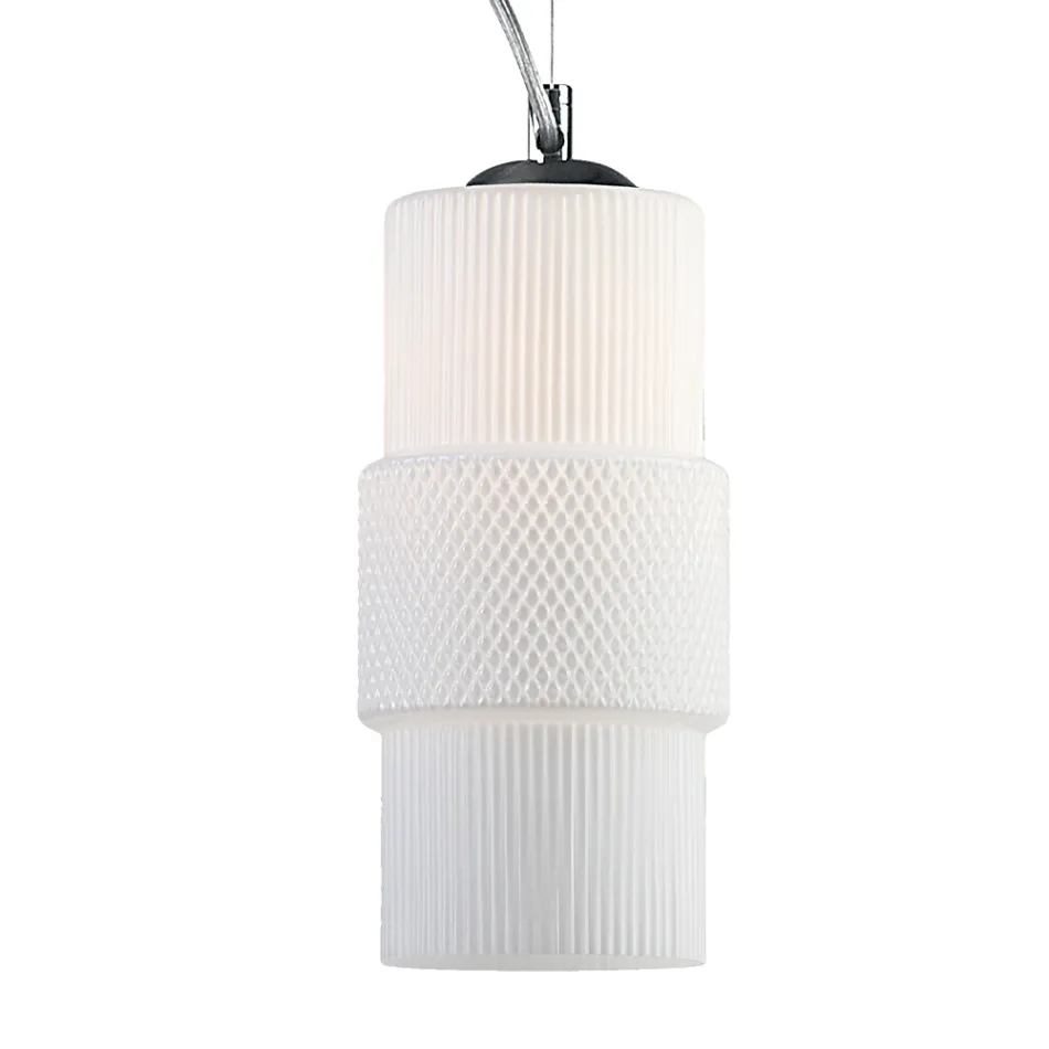 Hänglampa i handblåst glas i Venedig 15 cm - Satomi Viadurini