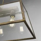 Industriell taklampa 3 London lampor Il Fanale Viadurini