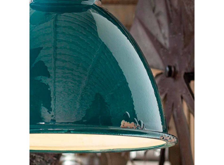 Lampa Industriell suspension handgjorda konstruktion Katie Viadurini