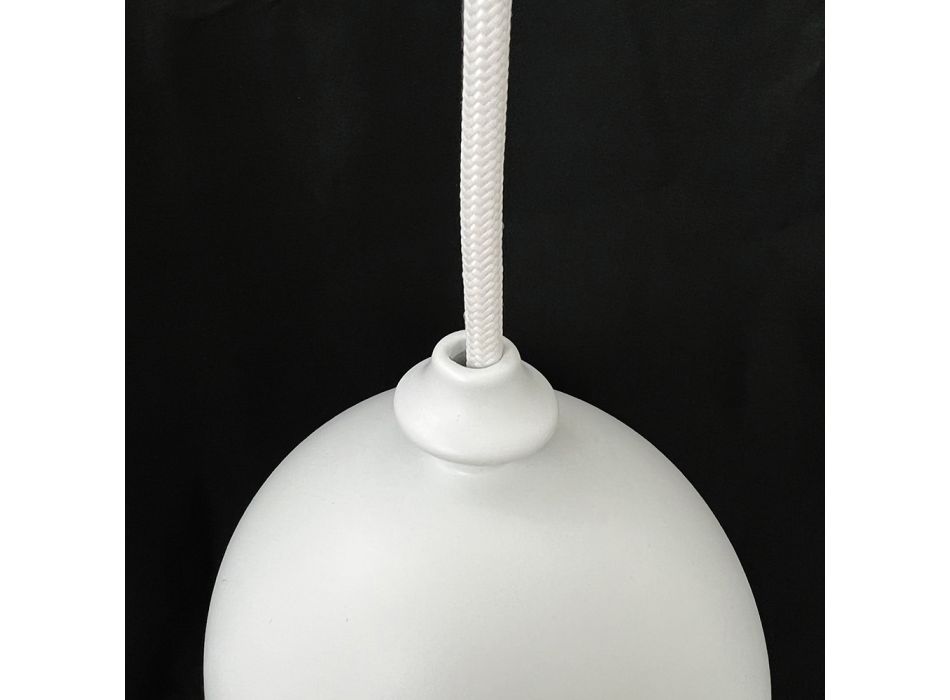 Aldo Bernardi modern upphängningslampa i keramik I Lustrini 5