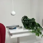 Aldo Bernardi modern upphängningslampa i keramik I Lustrini 5 Viadurini