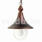 Utomhusfjädringslampa i aluminium tillverkad i Italien, Anusca Viadurini