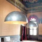 Lampa liten suspension i Moonlight Steel Viadurini