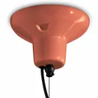 Rund keramisk upphängningslampa tillverkad i Italien - Bumbum Viadurini