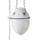 Ups och Down Hänglampa i dekorerad keramik 2 storlekar - Asti Viadurini