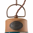 Taklampa industriell stil keramik och järn Stephanie Viadurini