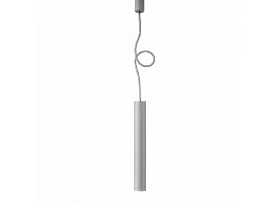 Modern rörformad fjädringslampa med flexibel kabel - Tubò Aldo Bernardi Viadurini