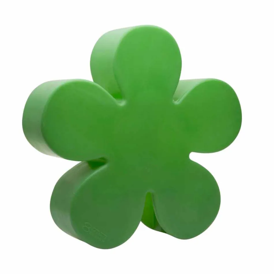 Bordslampa för färgad blomma inomhus eller utomhus modern design - Fiorestar Viadurini