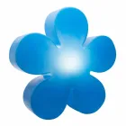 Bordslampa för färgad blomma inomhus eller utomhus modern design - Fiorestar Viadurini