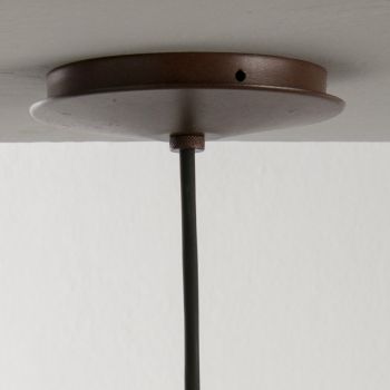 Handgjord lampa i polyester och aluminium tillverkad i Italien - Toscot Junction