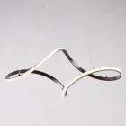 Handgjord lampa i glas och metall tillverkad i Italien för vardagsrum och sovrum - Pictor Viadurini