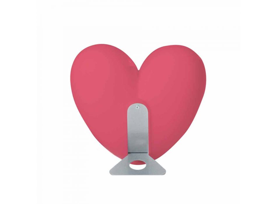 Färgad Slide Kärlek bordslampa hjärta gjord i Italien Viadurini