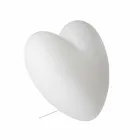 Färgad Slide Kärlek bordslampa hjärta gjord i Italien Viadurini