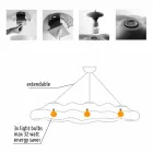 Utomhus design upphängningslampa i polyeten - Nefos från Myyour Viadurini