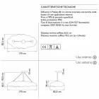 Utomhus design upphängningslampa i polyeten - Nefos från Myyour Viadurini