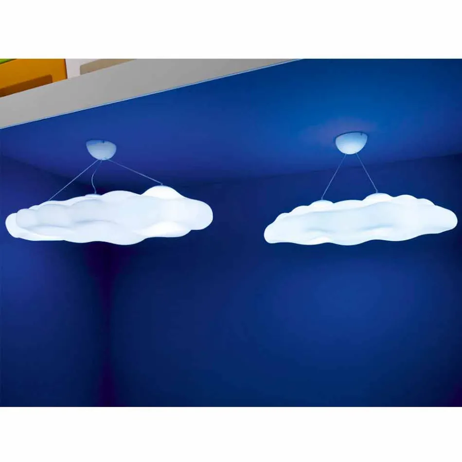 Utomhus design upphängningslampa i polyeten - Nefos från Myyour Viadurini