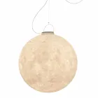 Utomhusfjädringslampa In-es.artdesign Luna Ut i nebulit Viadurini