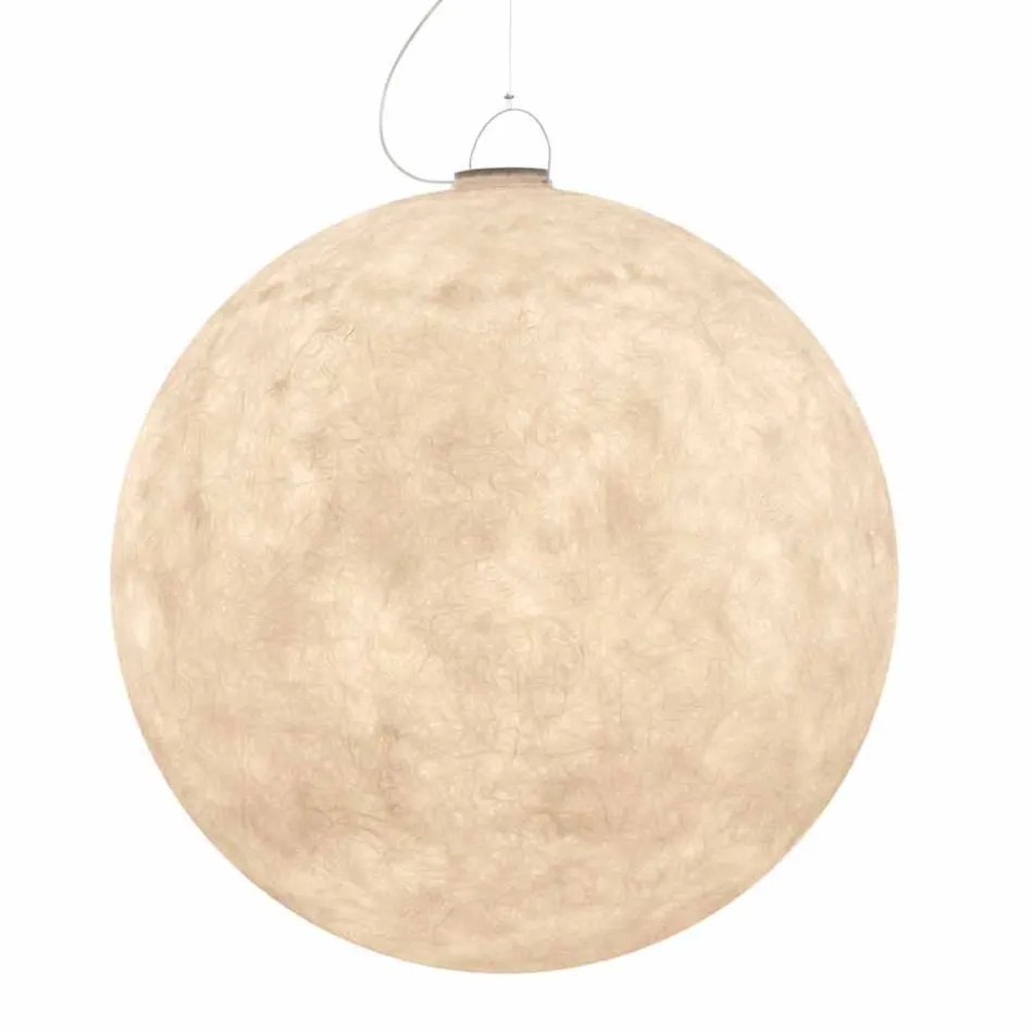 Utomhusfjädringslampa In-es.artdesign Luna Ut i nebulit Viadurini