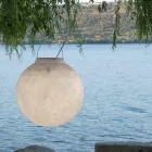 Utomhusfjädringslampa In-es.artdesign Luna Ut i nebulit Viadurini