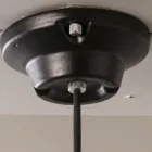 Utomhuslampa i Majolica och metall tillverkad i Italien - Toscot Battersea Viadurini