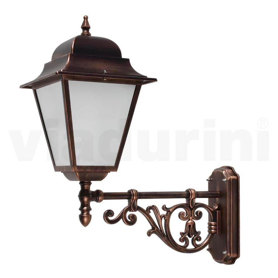 Utomhuslampa i glas och aluminium i 5 olika ytbehandlingar - Alchemist Viadurini