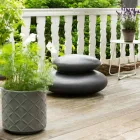 Utomhus- eller inomhusrockformad lampa, modern färgad design - Sassostar Viadurini