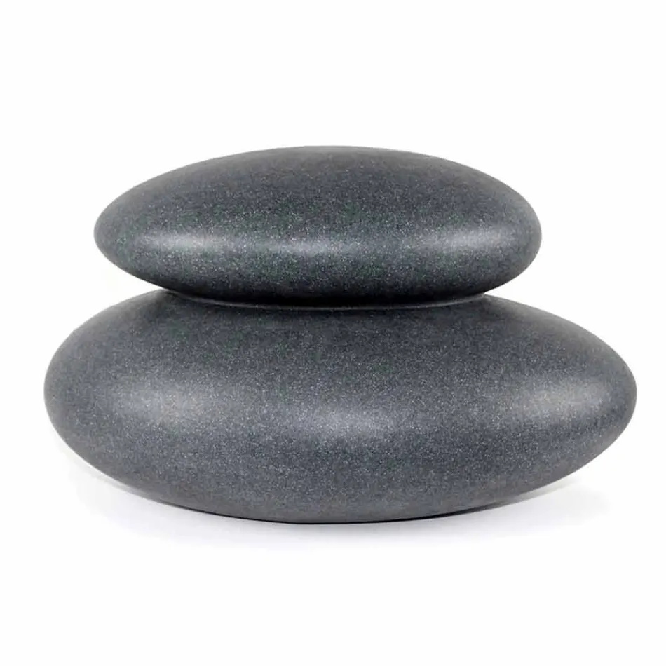 Utomhus- eller inomhusrockformad lampa, modern färgad design - Sassostar Viadurini