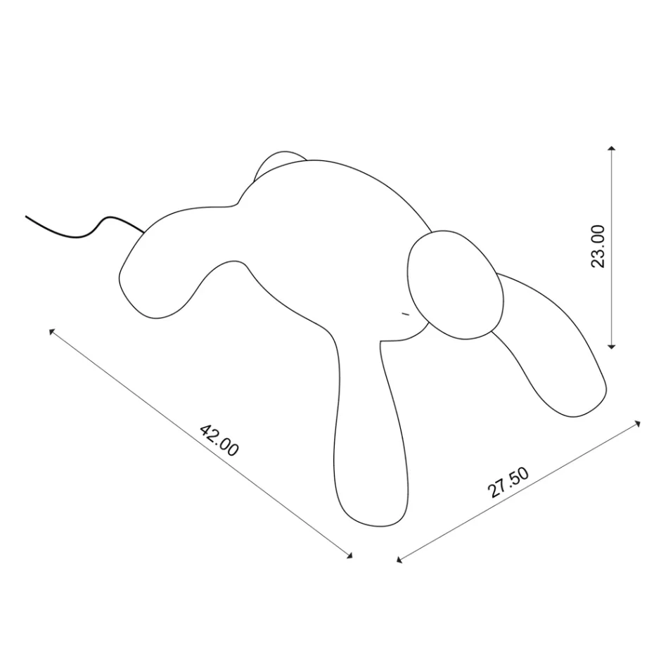 Uppladdningsbar och Touch-dimbar utomhuslampa - Turtle Viadurini