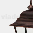 Vintage golvträdgårdslampa i aluminium Tillverkad i Italien - Bonaria Viadurini