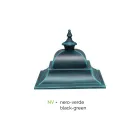 Vintage golvträdgårdslampa i aluminium Tillverkad i Italien - Bonaria Viadurini